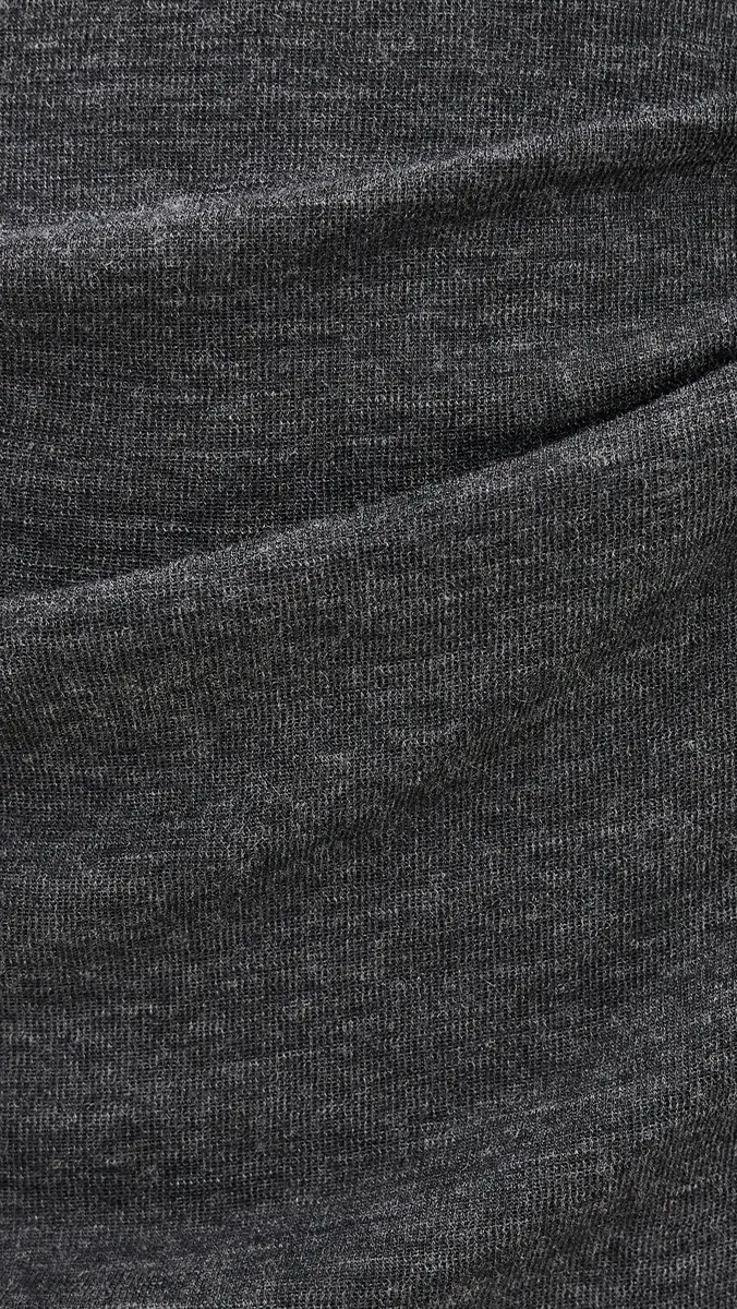 Vince Waist Draped Midi Skirt Dk H Grey | Thumbnail 6