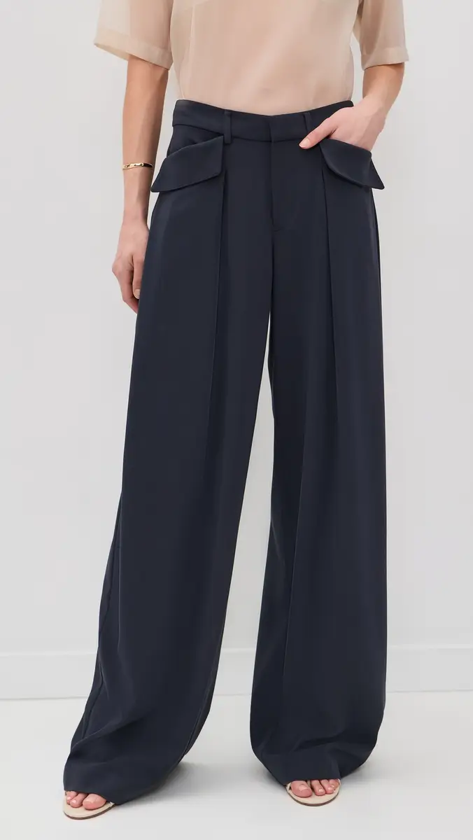 Cinq à Sept Leora Pants Navy | Thumbnail 2