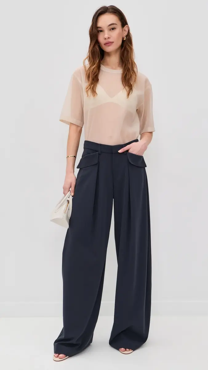Cinq à Sept Leora Pants Navy | Thumbnail 5