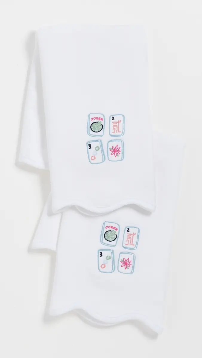 Weezie Mahjong Hand Towel 2 Pack | Thumbnail 2