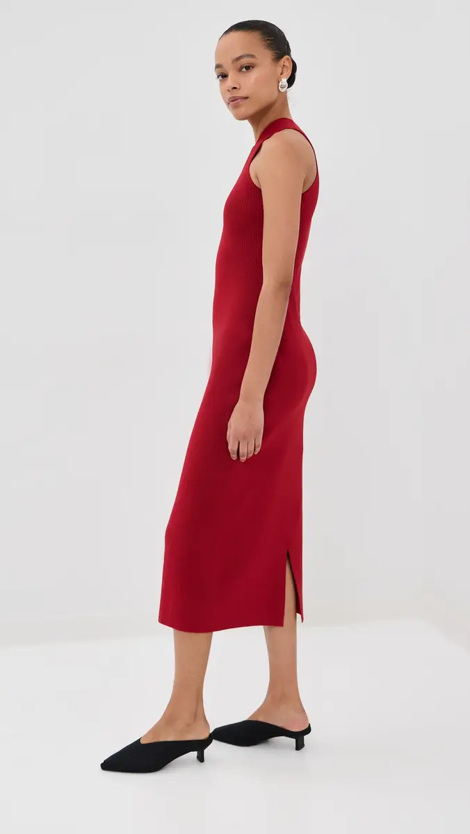 Altuzarra Winnie Dress Holly Red | Thumbnail 4