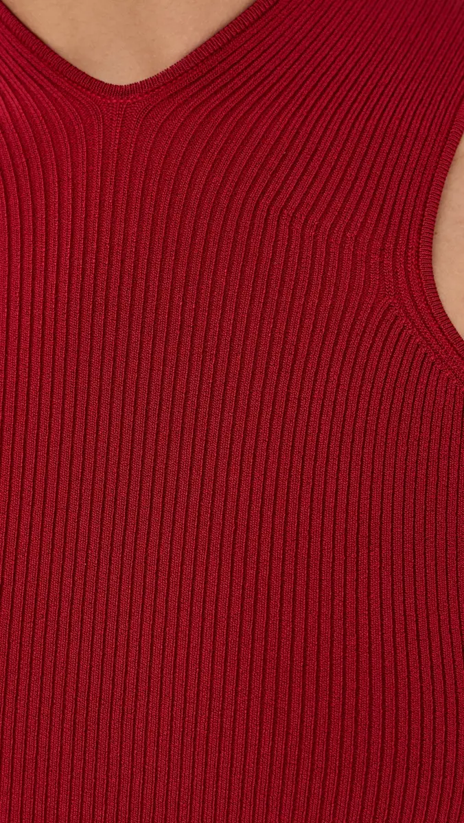Altuzarra Winnie Dress Holly Red | Thumbnail 6