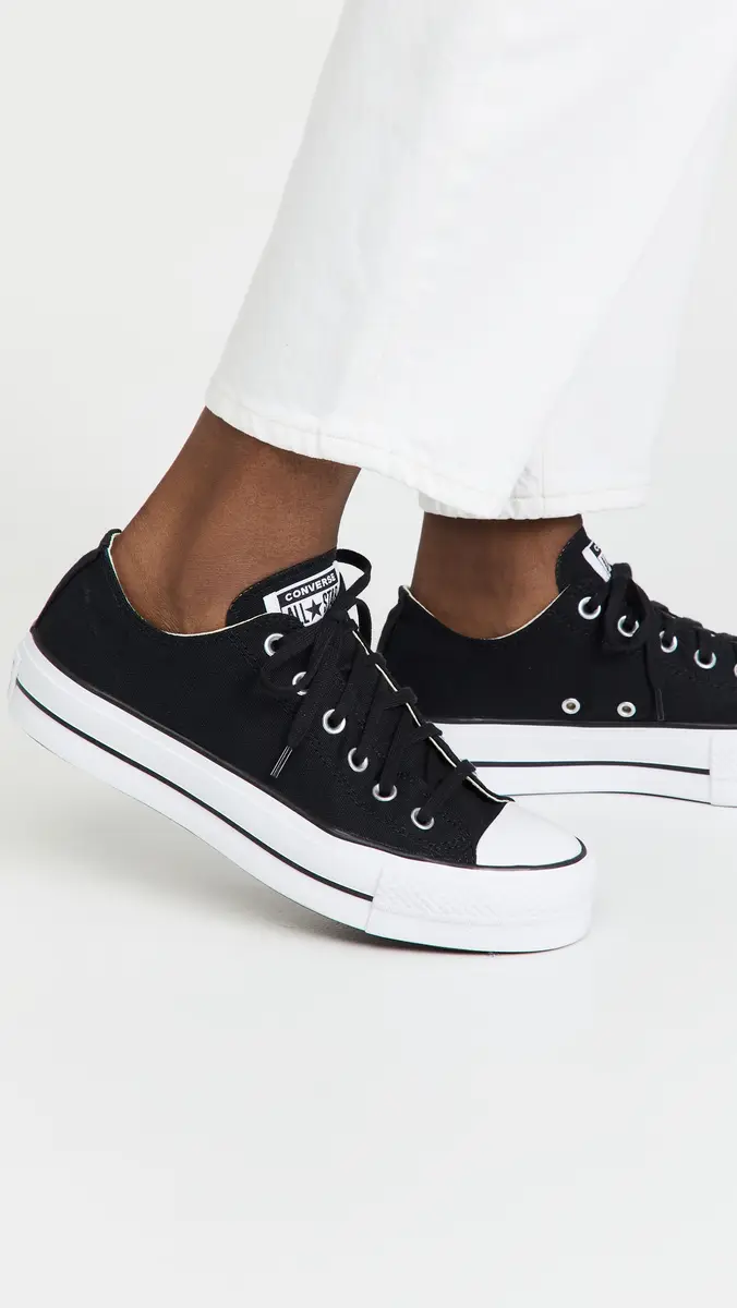 Converse Chuck Taylor All Star Lift Sneakers Black/White/White | Thumbnail 3 Converse Chuck Taylor All Star Lift Sneakers Black/White/White | Thumbnail 3