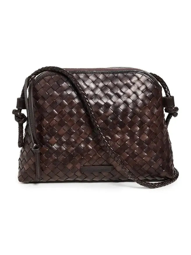 Mallory Woven Crossbody Bag
