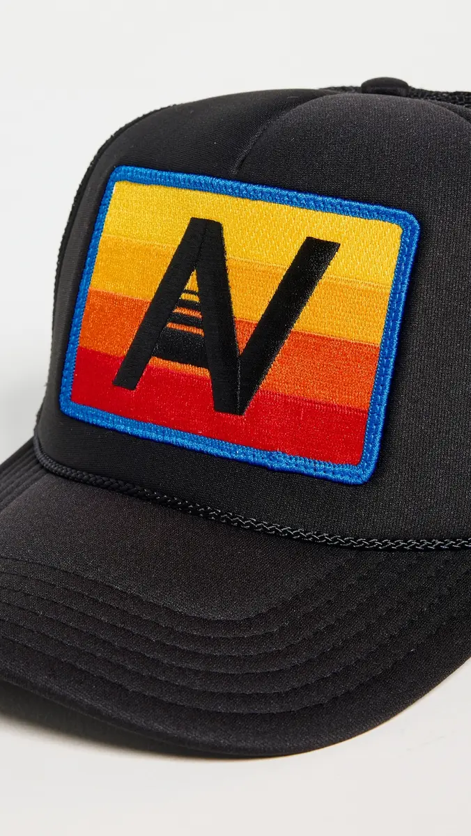 Aviator Nation Logo Rainbow Vintage Low Rise Trucker Hat | Thumbnail 5 Aviator Nation Logo Rainbow Vintage Low Rise Trucker Hat | Thumbnail 5