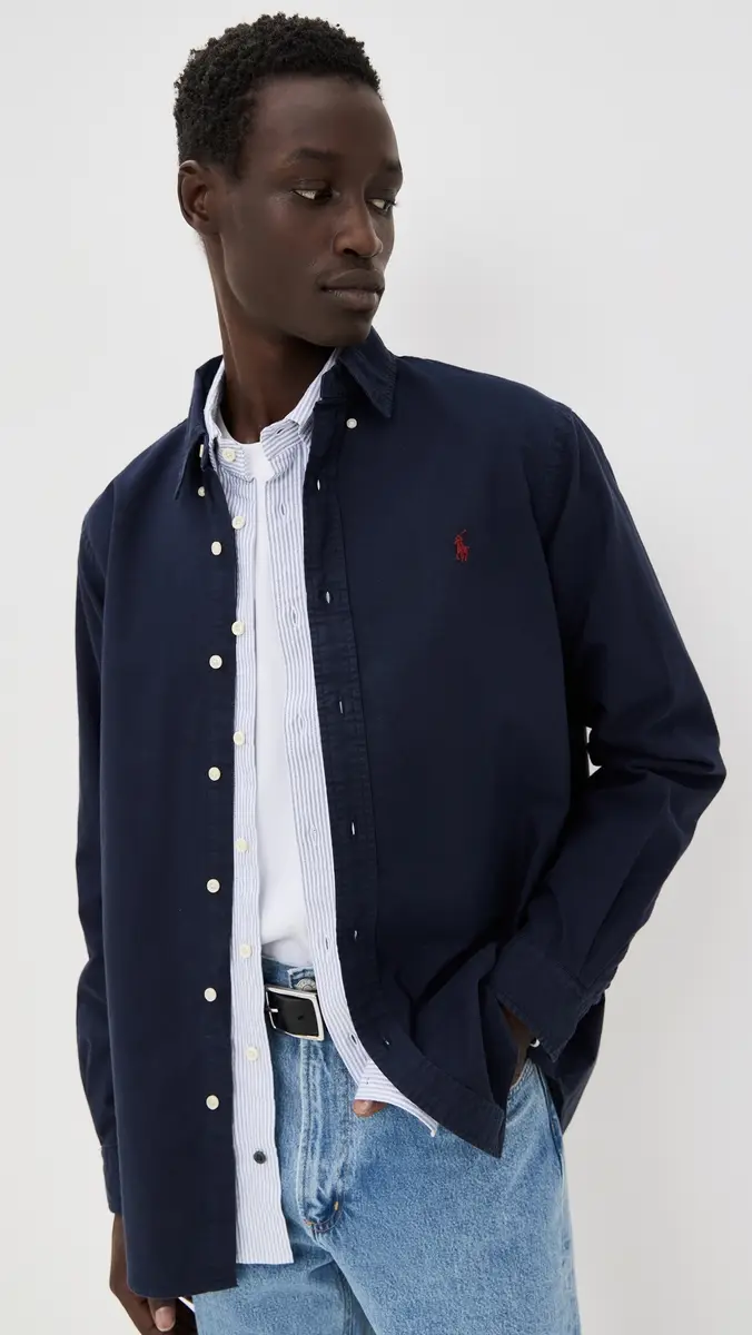 Polo Ralph Lauren Classic Fit Garment Dyed Oxford Shirt | Thumbnail 2 Polo Ralph Lauren Classic Fit Garment Dyed Oxford Shirt | Thumbnail 2