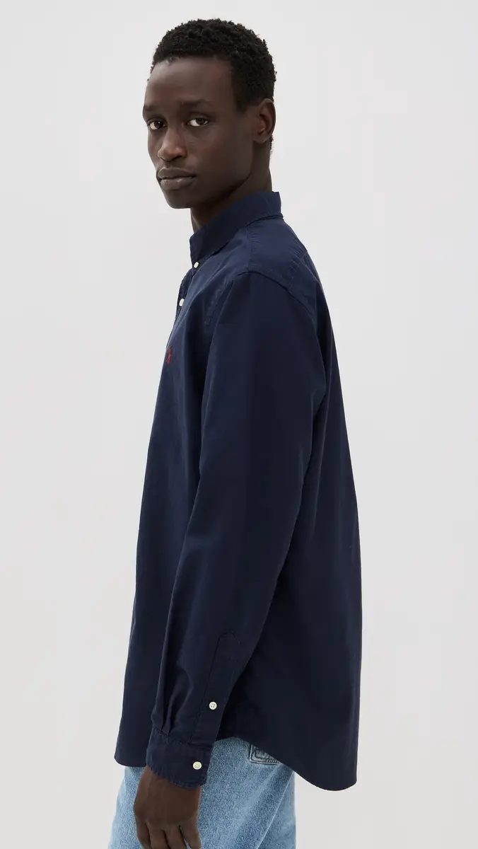 Polo Ralph Lauren Classic Fit Garment Dyed Oxford Shirt | Thumbnail 4 Polo Ralph Lauren Classic Fit Garment Dyed Oxford Shirt | Thumbnail 4
