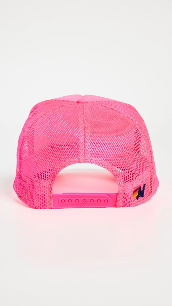 Aviator Nation Logo Rainbow Vintage Low Rise Trucker Hat | Thumbnail 4 Aviator Nation Logo Rainbow Vintage Low Rise Trucker Hat | Thumbnail 4