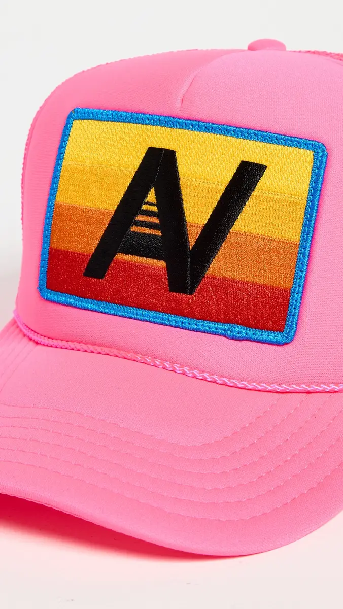 Aviator Nation Logo Rainbow Vintage Low Rise Trucker Hat | Thumbnail 5 Aviator Nation Logo Rainbow Vintage Low Rise Trucker Hat | Thumbnail 5