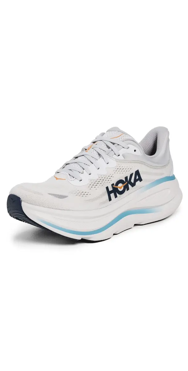 Hoka Bondi Sneakers Stardust/Cosmic Grey | Image 1 Hoka Bondi Sneakers Stardust/Cosmic Grey | Image 1