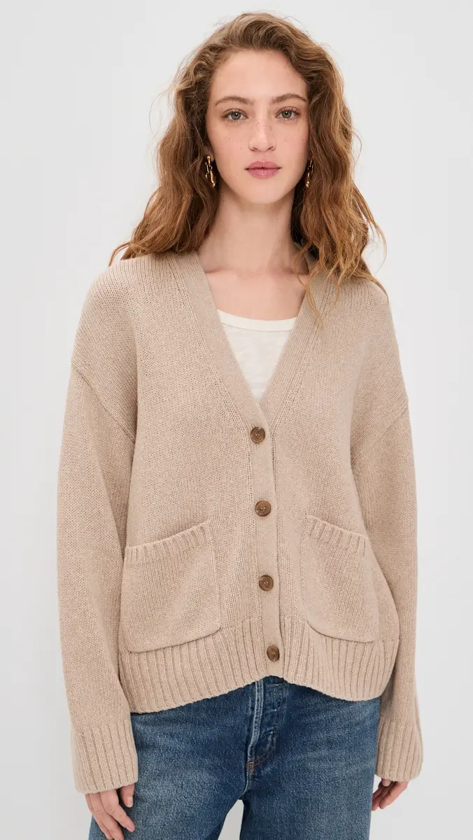 Jenni Kayne Barrett Cardigan ight Khaki | Thumbnail 2 Jenni Kayne Barrett Cardigan ight Khaki | Thumbnail 2