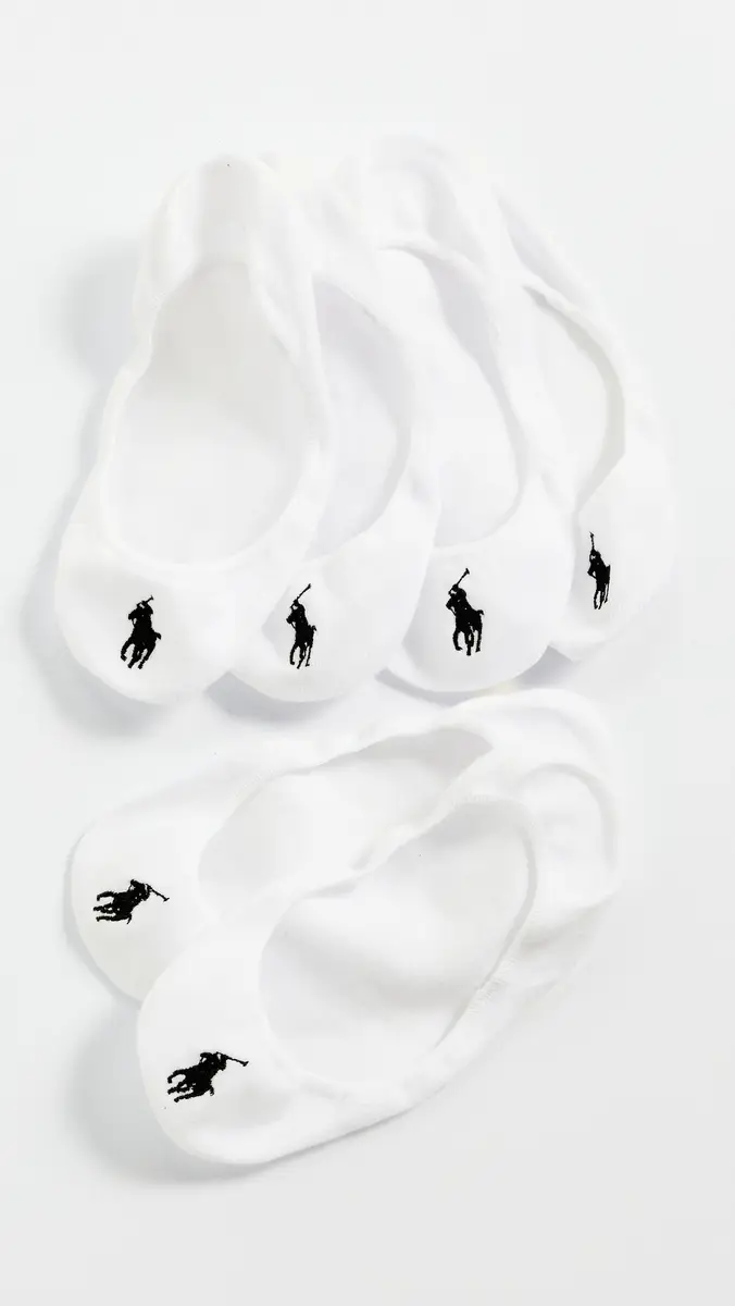 Polo Ralph Lauren Ultra Low Liner Socks 3 Pack | Thumbnail 2