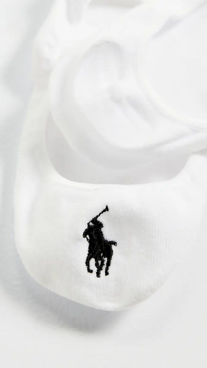 Polo Ralph Lauren Ultra Low Liner Socks 3 Pack | Thumbnail 3