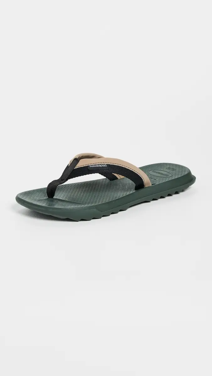 Havaianas Track Plus Flip Flops Green Olive | Thumbnail 2