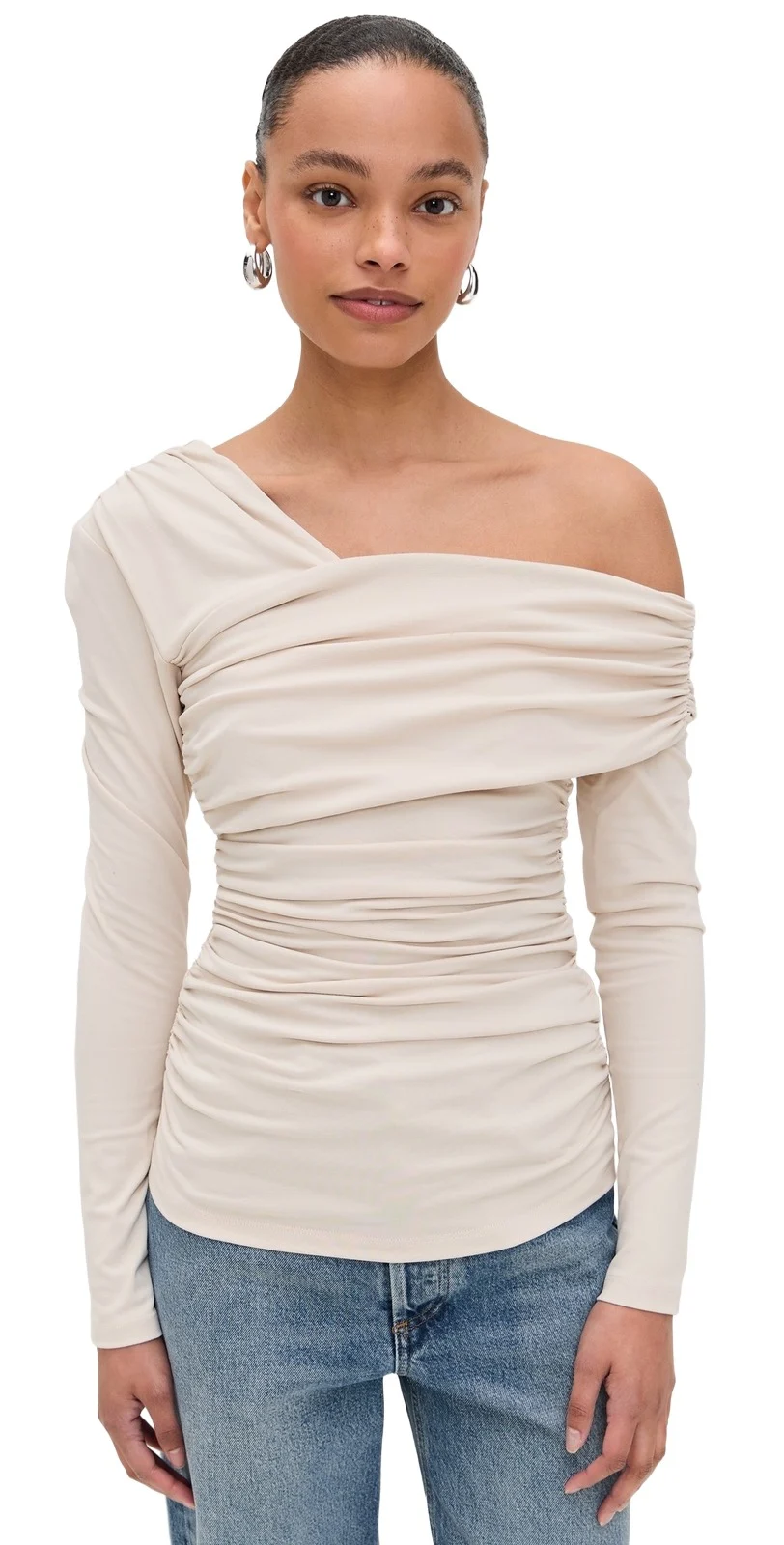 Carryover One Shoulder Top Carryover One Shoulder Top