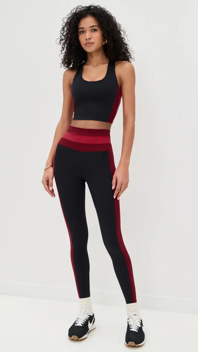 Beach Riot Yara Colorblock Tank Redwood Colorblock | Thumbnail 5