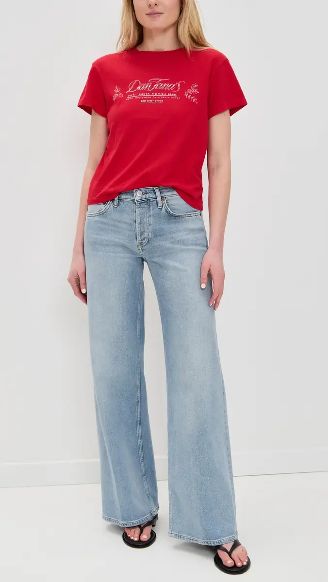 RE/DONE Mid Rise Wide Leg Jeans | Thumbnail 5 RE/DONE Mid Rise Wide Leg Jeans | Thumbnail 5