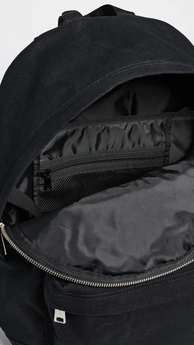 Carhartt WIP Canvas Backpack Black One Size | Thumbnail 6 Carhartt WIP Canvas Backpack Black One Size | Thumbnail 6