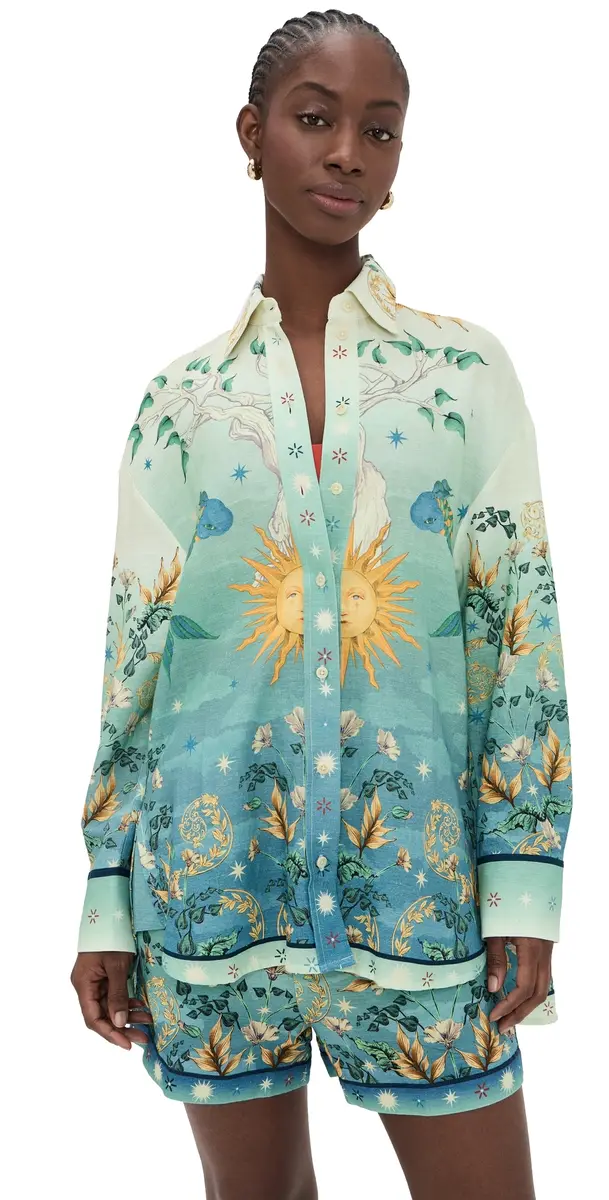 Agua Bendita Anastasia Solstice Shirt Multicolor | Image 1 Agua Bendita Anastasia Solstice Shirt Multicolor | Image 1