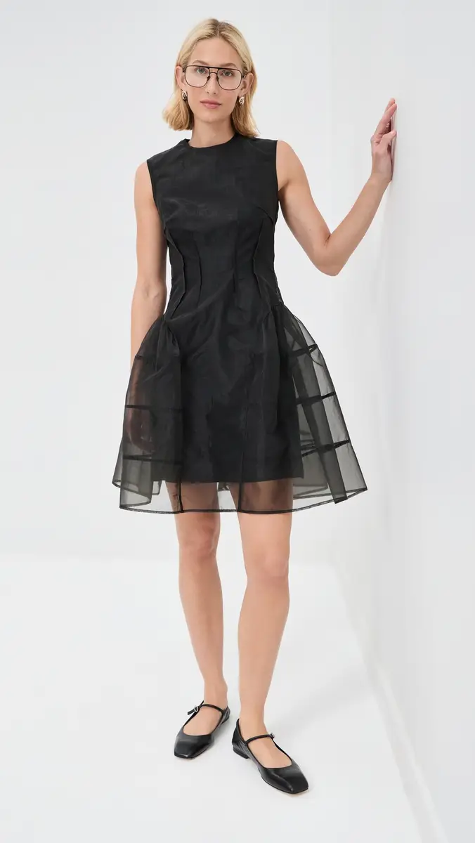 Cecilie Bahnsen Claudie Dress Black | Thumbnail 5 Cecilie Bahnsen Claudie Dress Black | Thumbnail 5