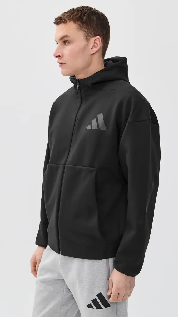 Adidas Z. N.E. Full Zip Sweatshirt | Thumbnail 4 Adidas Z. N.E. Full Zip Sweatshirt | Thumbnail 4
