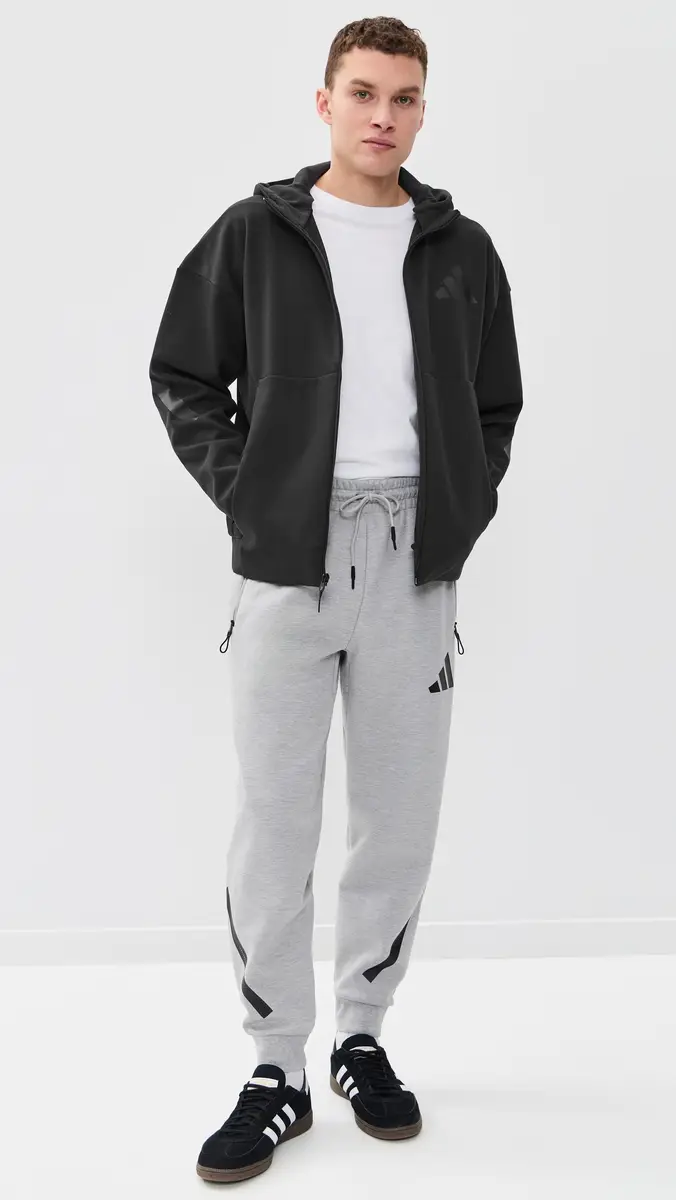 Adidas Z. N.E. Full Zip Sweatshirt | Thumbnail 5 Adidas Z. N.E. Full Zip Sweatshirt | Thumbnail 5