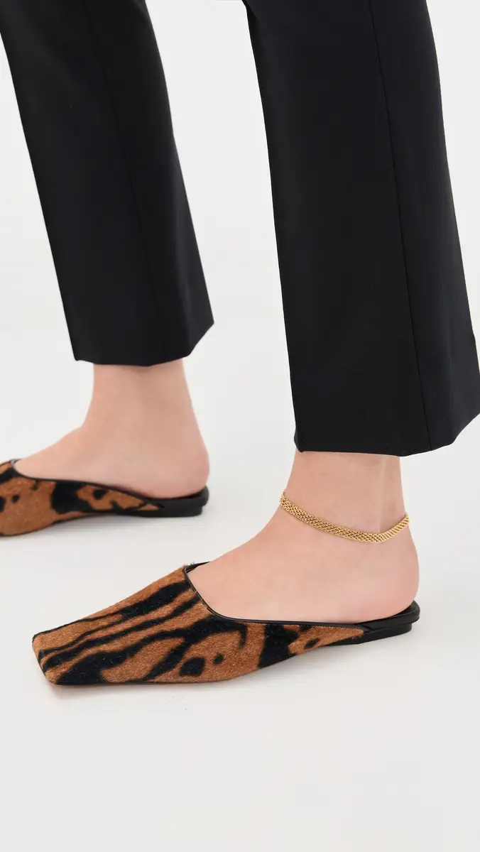 Stella McCartney Ocelot Backless Velvet Mules Ocelot | Thumbnail 3 Stella McCartney Ocelot Backless Velvet Mules Ocelot | Thumbnail 3