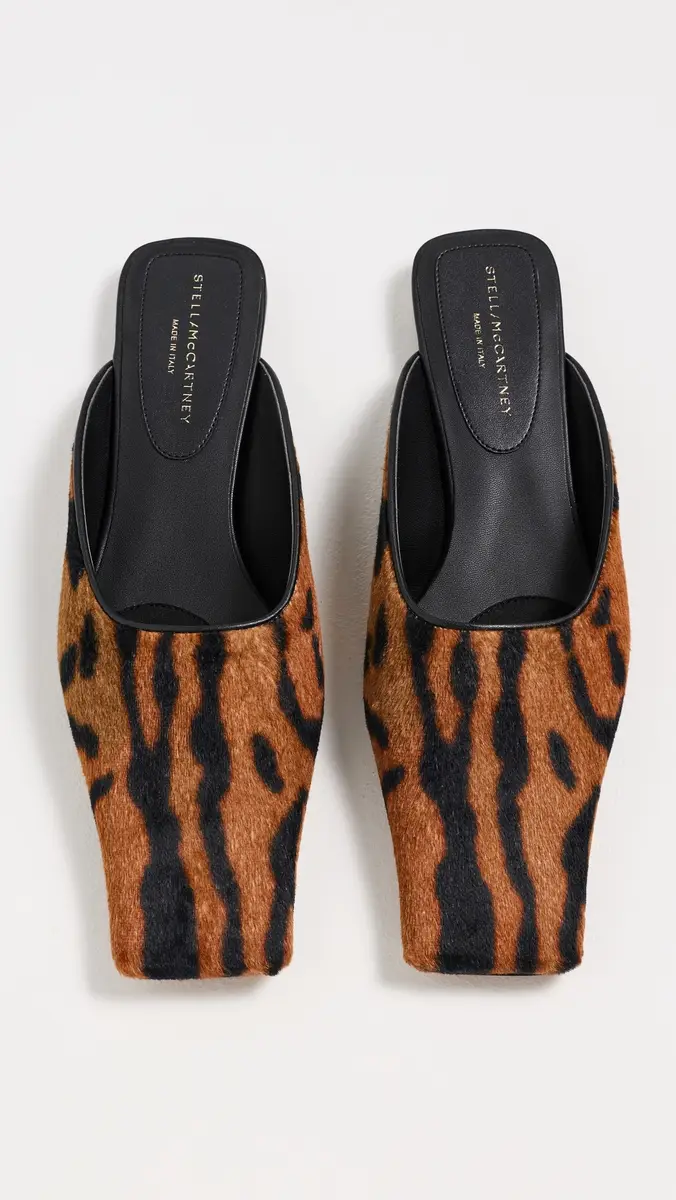 Stella McCartney Ocelot Backless Velvet Mules Ocelot | Thumbnail 5 Stella McCartney Ocelot Backless Velvet Mules Ocelot | Thumbnail 5
