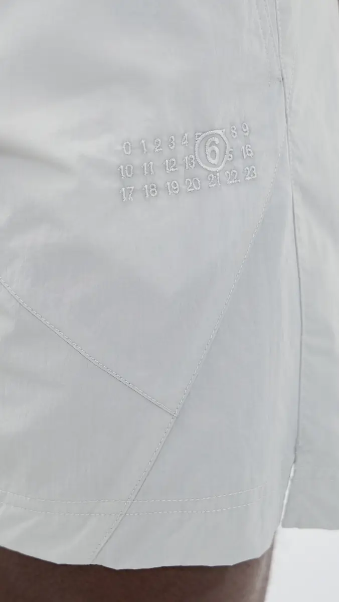 MM6 Maison Margiela Shorts 5 age Grey | Thumbnail 6