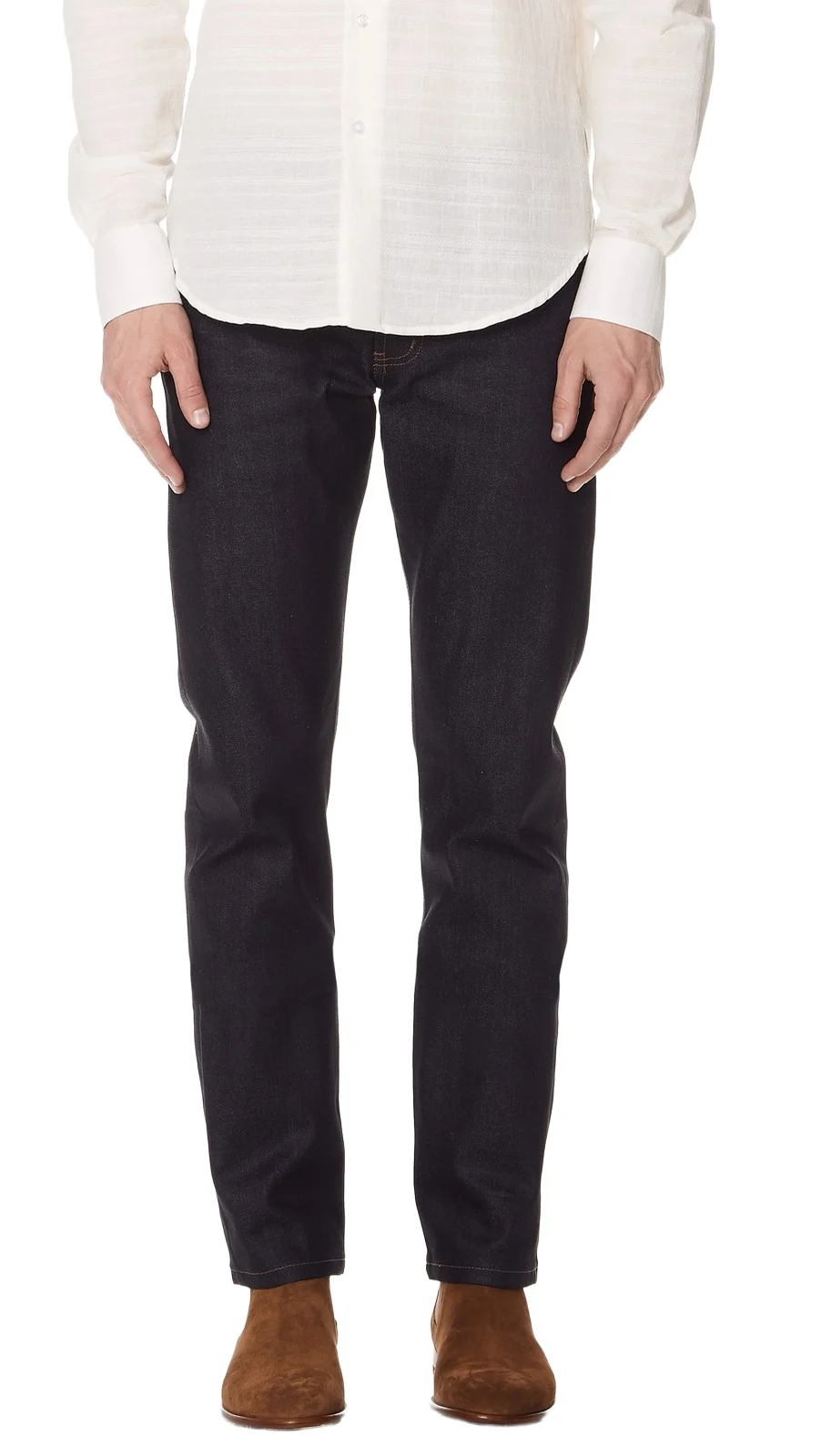 Naked & Famous Denim Weird Guy - Nightshade Stretch Selvedge Jeans Nightshade