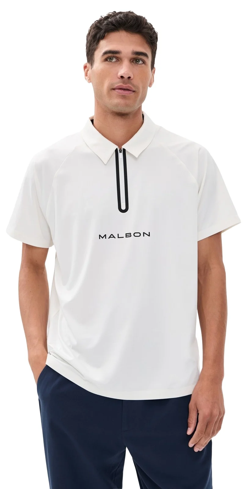 Performance Zip Raglan Polo Performance Zip Raglan Polo