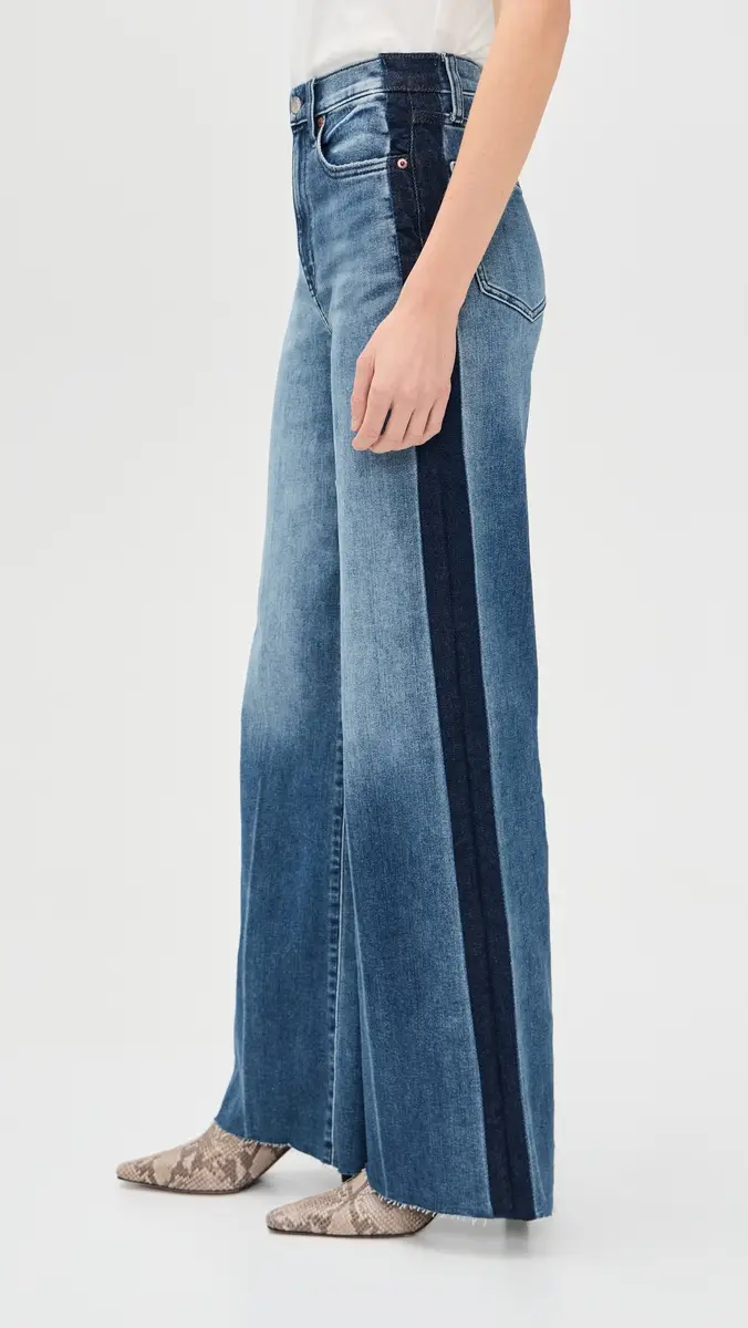 DAZE Far Out High Rise Wide Leg Jeans | Thumbnail 4