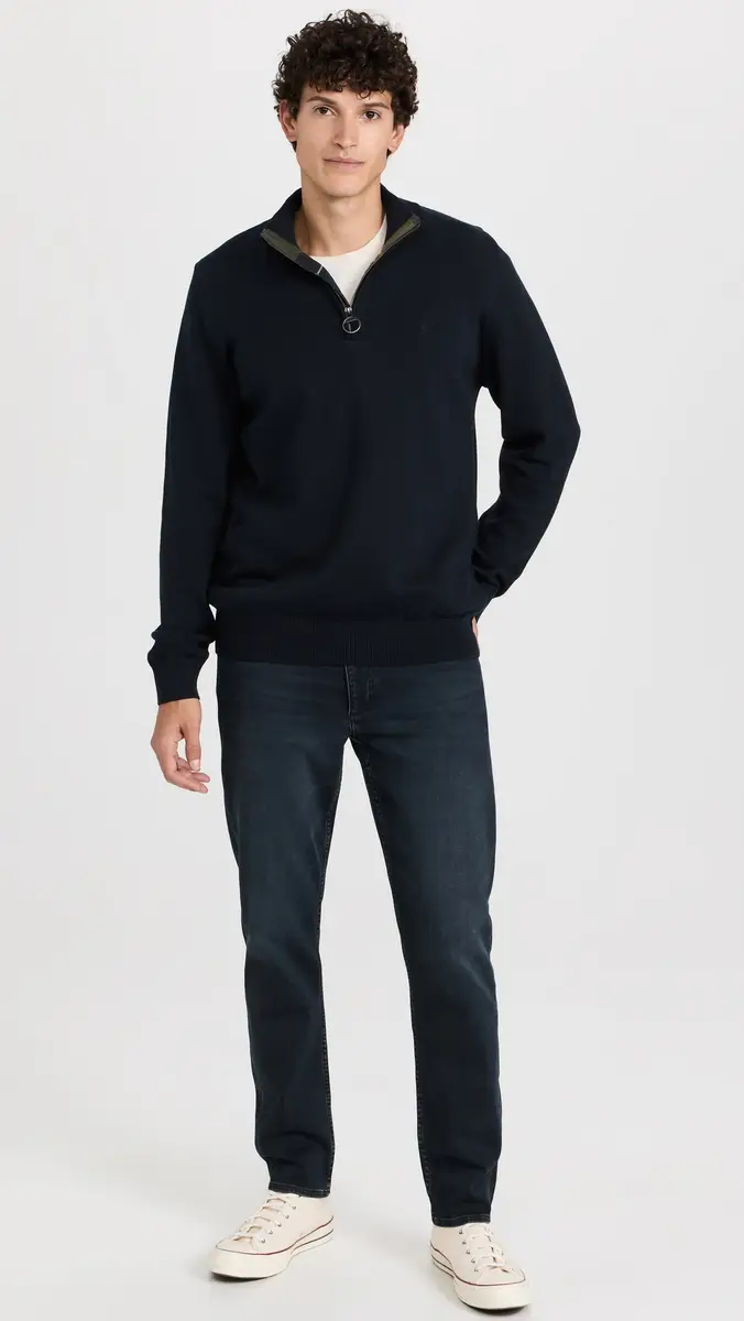 Barbour Cotton Half Zip Sweater | Thumbnail 5 Barbour Cotton Half Zip Sweater | Thumbnail 5