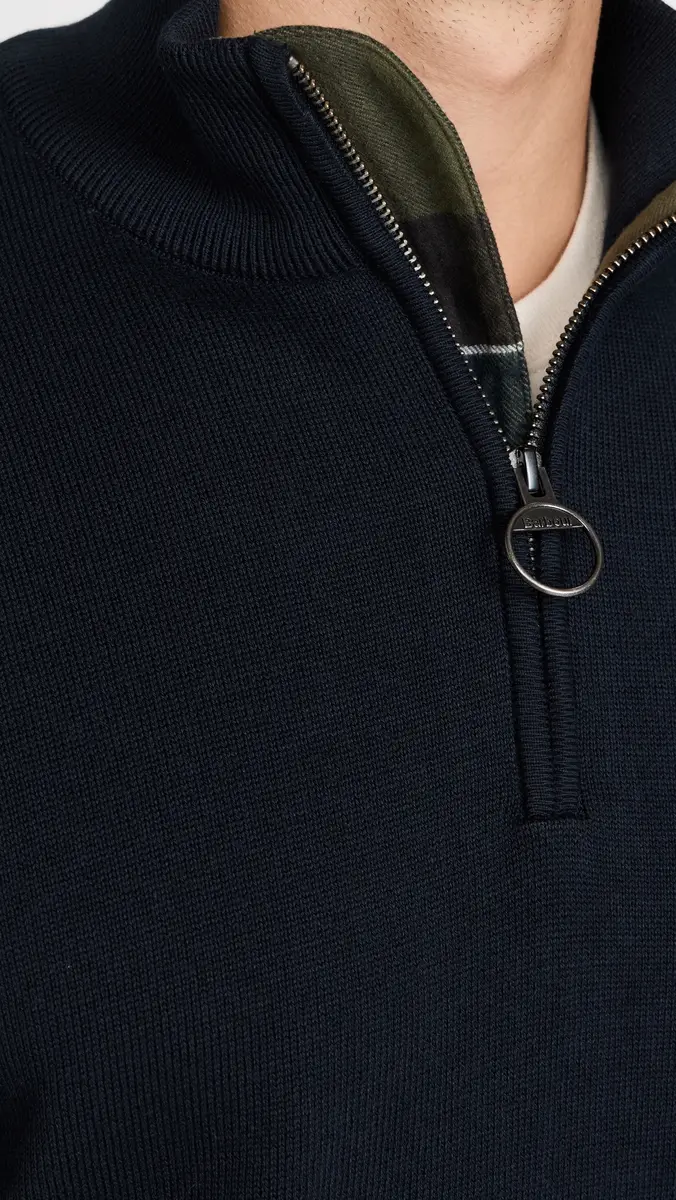 Barbour Cotton Half Zip Sweater | Thumbnail 6 Barbour Cotton Half Zip Sweater | Thumbnail 6