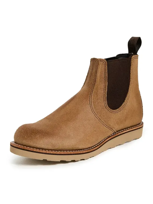 Red Wing Classic Muleskin Leather Chelsea Boots