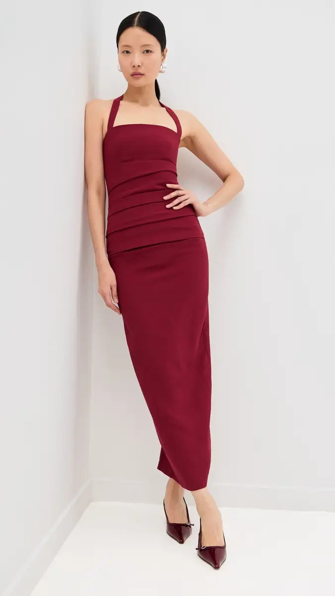 LIONESS 1999 Maxi Dress Wine | Thumbnail 2 LIONESS 1999 Maxi Dress Wine | Thumbnail 2
