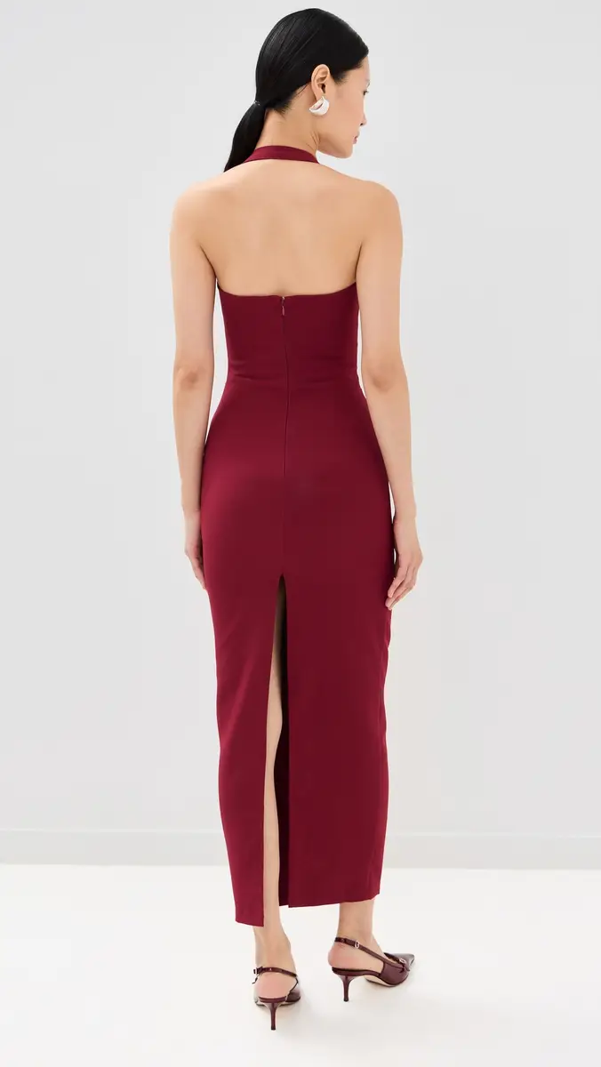 LIONESS 1999 Maxi Dress Wine | Thumbnail 3 LIONESS 1999 Maxi Dress Wine | Thumbnail 3