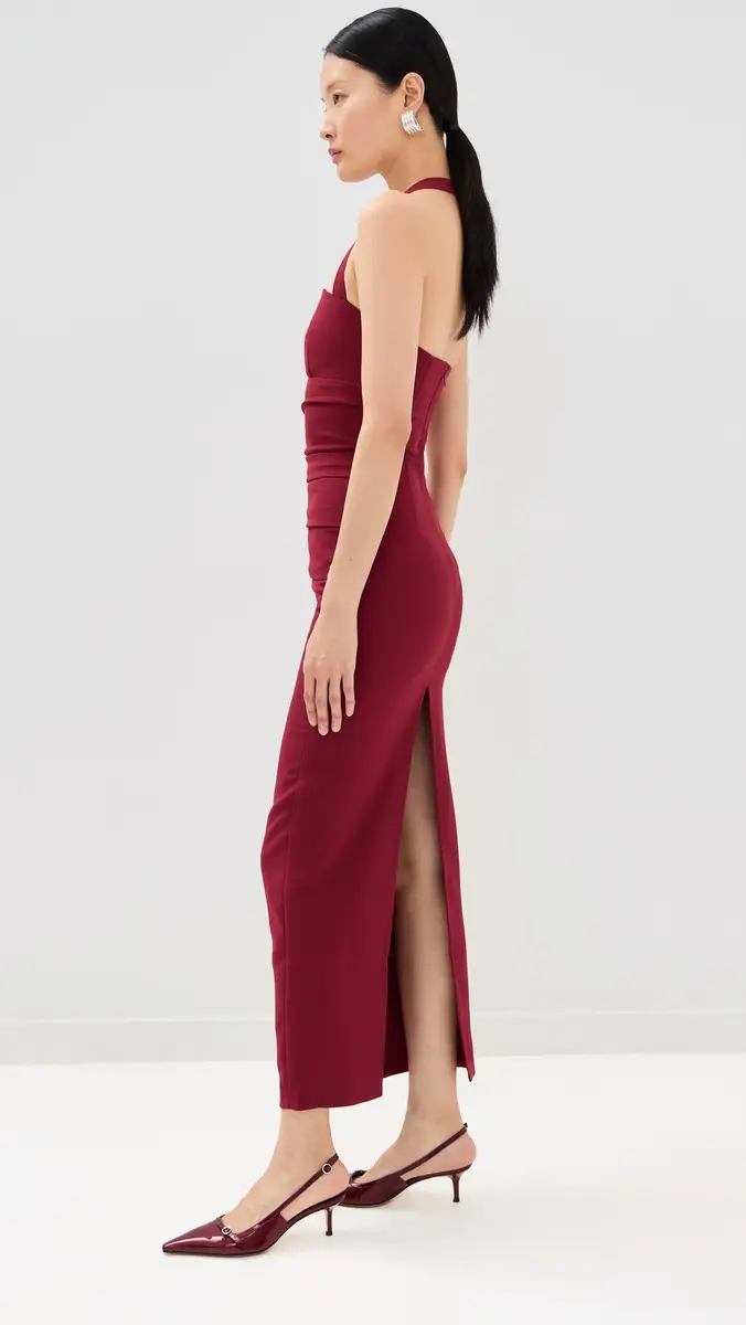 LIONESS 1999 Maxi Dress Wine | Thumbnail 4 LIONESS 1999 Maxi Dress Wine | Thumbnail 4