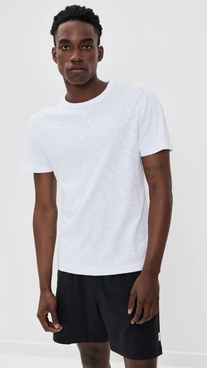 REIGNING CHAMP 1x1 Slub Slim T-Shirt | Thumbnail 2 REIGNING CHAMP 1x1 Slub Slim T-Shirt | Thumbnail 2