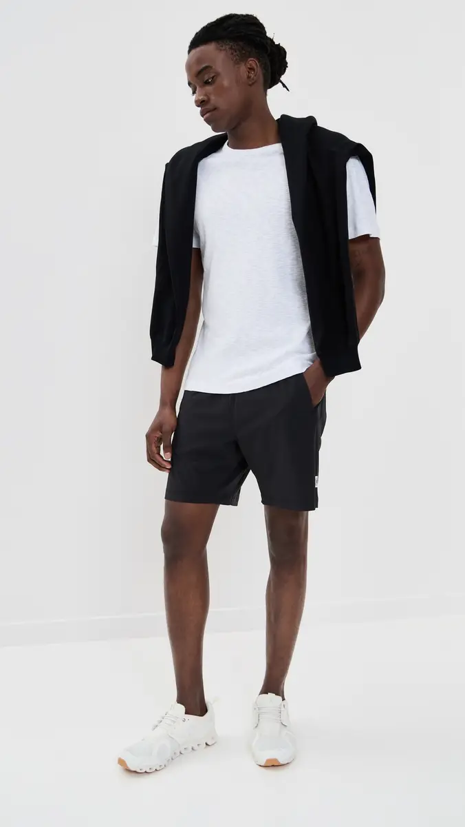 REIGNING CHAMP 1x1 Slub Slim T-Shirt | Thumbnail 5 REIGNING CHAMP 1x1 Slub Slim T-Shirt | Thumbnail 5