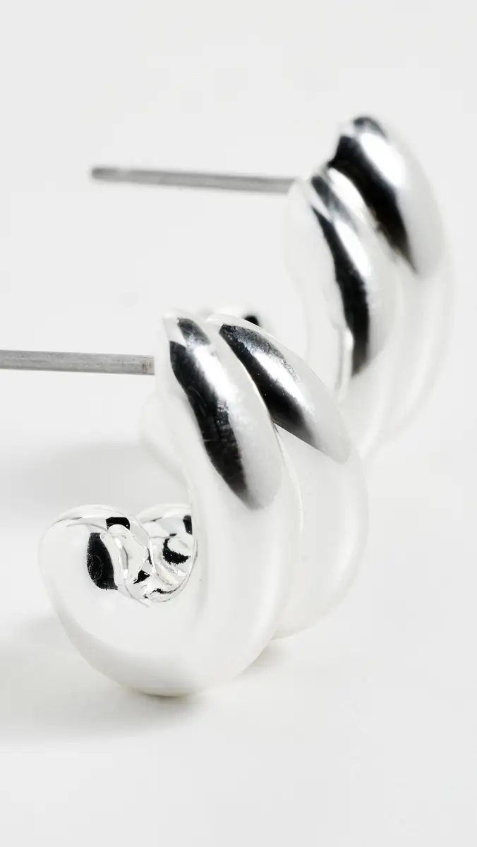 Jenny Bird Mini Florence Hoop Earrings | Thumbnail 4