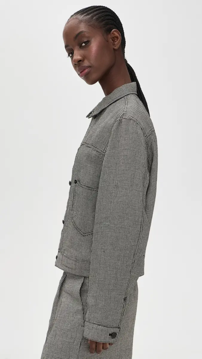R13 Relaxed Pleated Trucker Jacket | Thumbnail 4 R13 Relaxed Pleated Trucker Jacket | Thumbnail 4