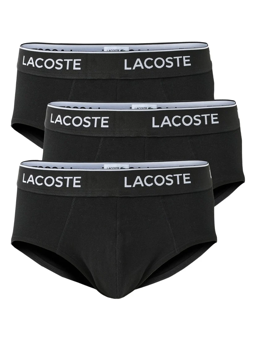 Lacoste Cotton Stretch Jersey Briefs 3 Pack
