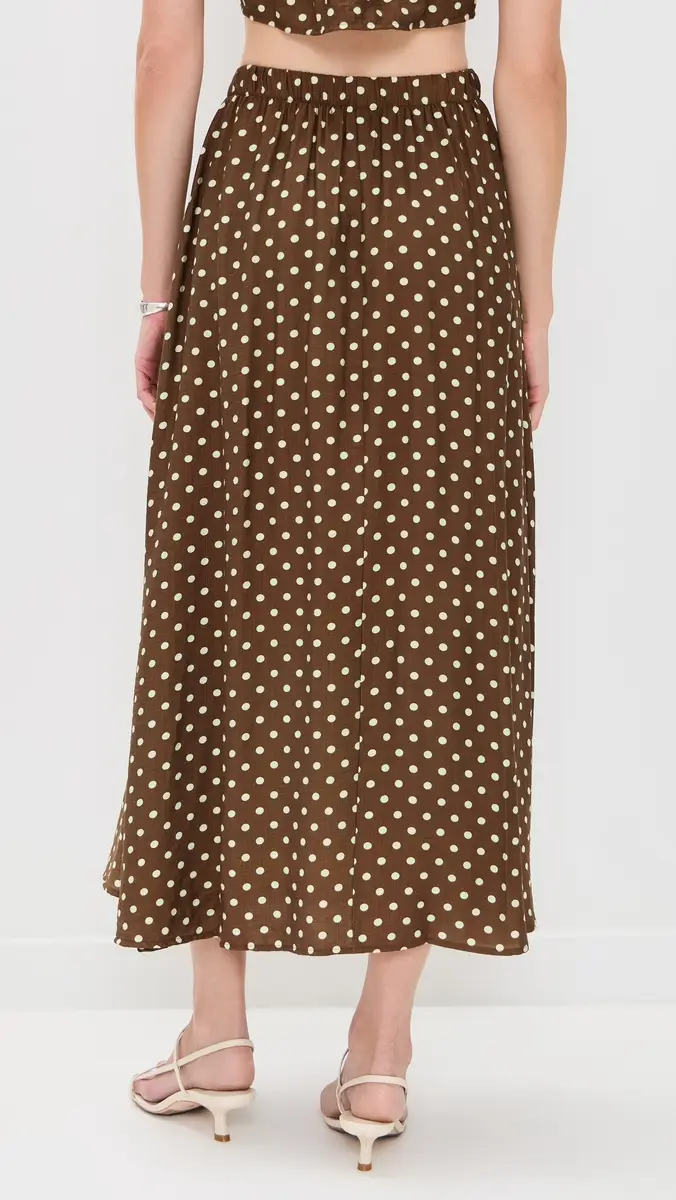 LE BOP Martha Polka Dot Skirt | Thumbnail 3