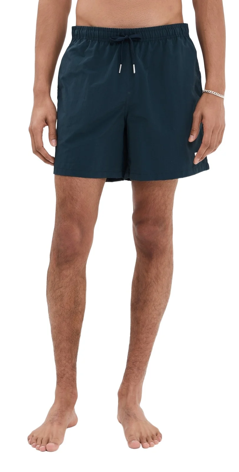 Solid Navy Swim Trunks 6 Solid Navy Swim Trunks 6