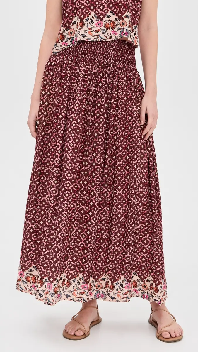 Natalie Martin Collection Bella Skirt Mosaic Spice One Size | Thumbnail 2 Natalie Martin Collection Bella Skirt Mosaic Spice One Size | Thumbnail 2