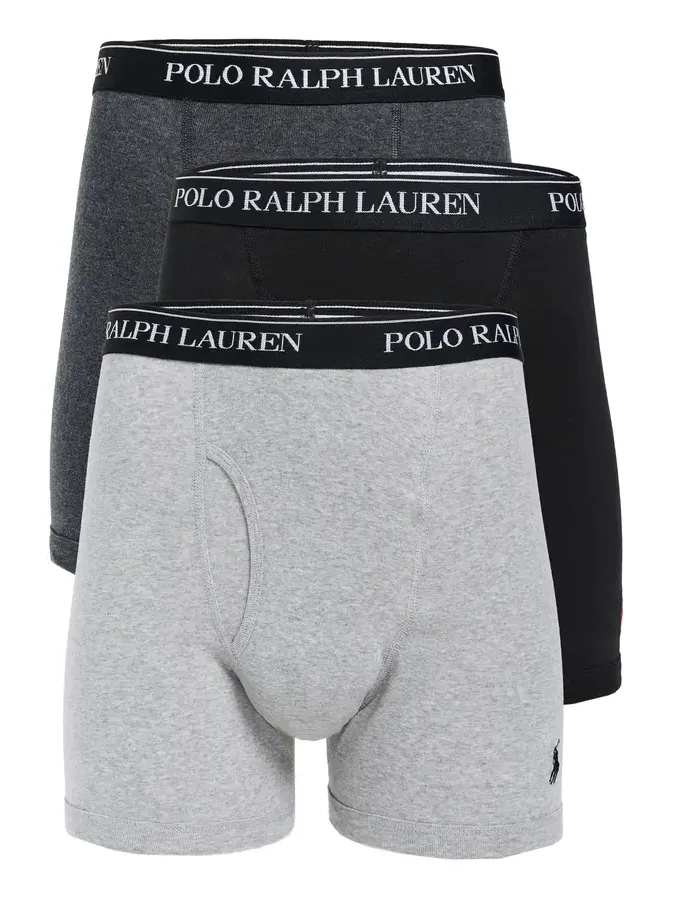 Classic Fit Cotton Boxer Briefs 3 Pack