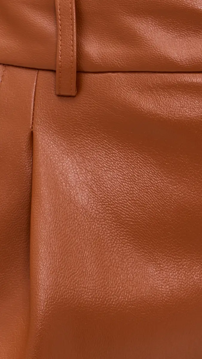 LE BOP Jade Faux Leather Shorts | Thumbnail 6