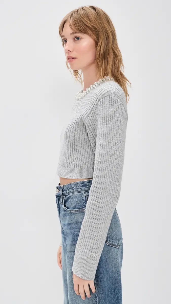 LE BOP Clara Cropped Pullover | Thumbnail 4 LE BOP Clara Cropped Pullover | Thumbnail 4