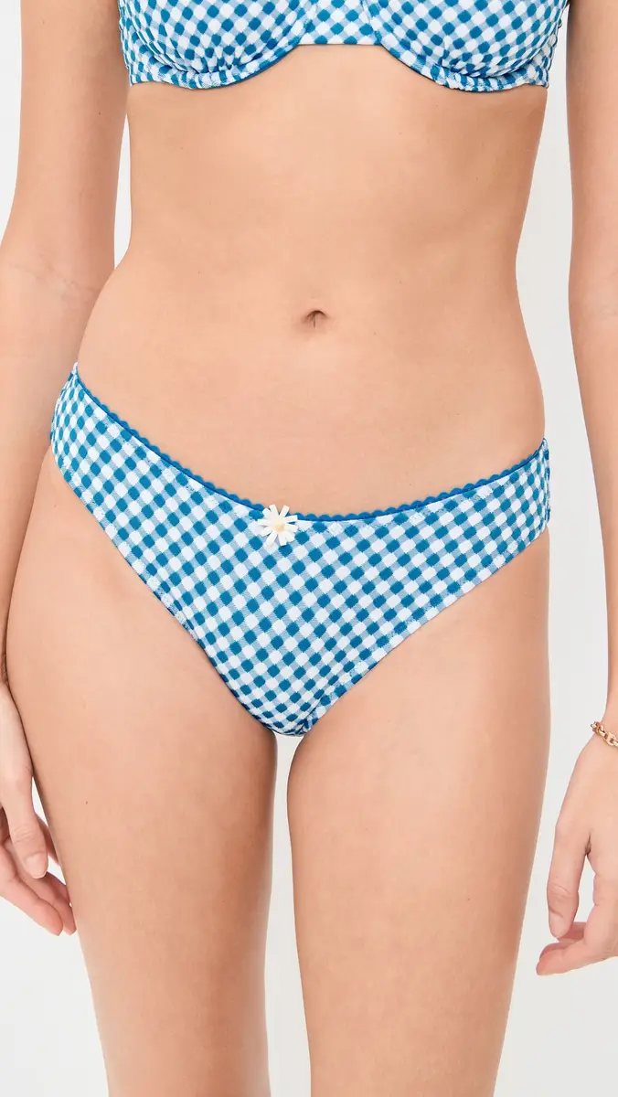 Solid & Striped The Daphne Bikini Bottoms Cosmic Blue | Thumbnail 2